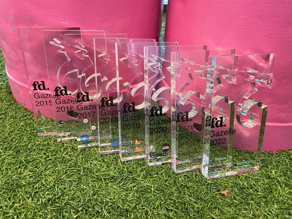 Acht jaar opeenvolgend FD Gazelle
