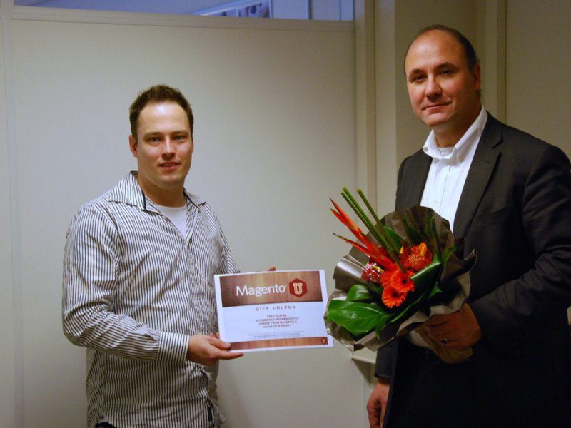 Winnaar Magento Workshop bekend